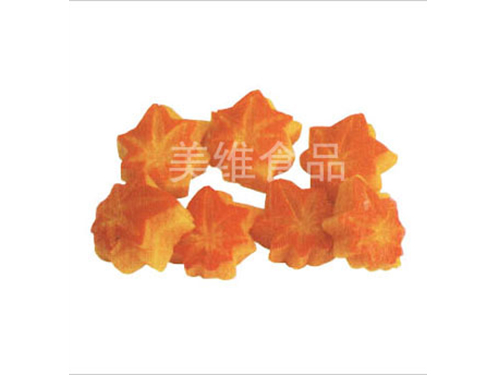 紅皮雕花南瓜（雙層楓葉形）