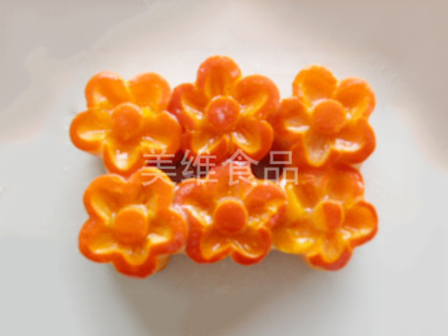 紅皮雕花南瓜（梅花形）